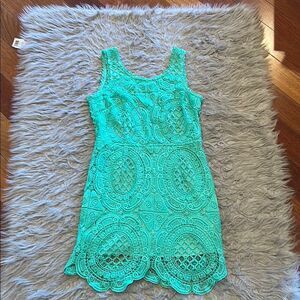 Signature8 Turquoise Lace Dress